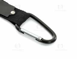 Suporte para garrafa para pet. Acompanha mosquetão e argola para chaveiro.