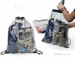Mochila Saco em PVC