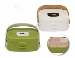 Porta-joias com espelho, feito de plástico resistente, com alça de couro sintético e berço de silicone removível para organização prática e segura de suas joias. Ideal para quem valoriza funcionalidade e estilo na hora de guardar seus acessórios preciosos.