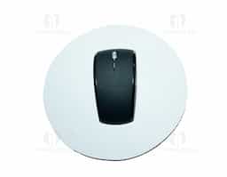 O mouse pad circular de neoprene possui parte inferior emborrachada antideslizante, garantindo estabilidade durante o uso. Ideal para proporcionar conforto e precisão ao utilizar o mouse, além de ser durável e fácil de limpar.