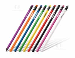 Esse lápis é uma ótima escolha para quem busca sustentabilidade e qualidade. Com resina 100% reciclada, ele é uma opção ecológica e ainda possui uma borracha na extremidade para maior praticidade. O grau de dureza HB é ideal para uso geral, proporcionando um traço equilibrado, nem muito duro nem muito macio. Além disso, o produto é certificado pela portaria Inmetro nº 423 de 8/out/2021, o que garante que ele atende a padrões de qualidade e segurança. Com um diâmetro de 7 mm e comprimento de 190 mm, é um lápis de tamanho padrão, confortável para escrever e desenhar.