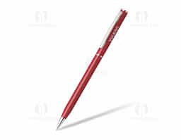 Esferográfica equipada com mecanismo de rotação (twist) e clipe de metal de alta qualidade. Proporciona uma escrita suave e confiável na cor azul. Suas dimensões são Ø7 mm de diâmetro e 129 mm de comprimento. Ideal para uso profissional e diário.