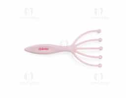Uma massagem confortável em qualquer lugar. Compacto e de fácil manuseio, o nosso massageador é ideal para o relaxamento e um importante aliado contra o estresse do cotidiano. Feito de plástico e suas garras possuem bolinhas de aço inoxidável.
