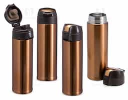 Para quem busca praticidade e desempenho em um só produto, a nossa garrafa térmica de 480ml é a escolha perfeita! Com tampa de trava segura e anel de silicone antivazamento, você pode carregá-la tranquilamente na bolsa ou mochila, sem se preocupar com vazamentos. O bocal foi projetado para uma experiência de consumo confortável, enquanto a vedação interna na tampa mantém as bebidas na temperatura ideal por muito mais tempo, seja quente ou fria. Compacta e eficiente, é a companheira ideal para acompanhar você em todos os momentos do dia!