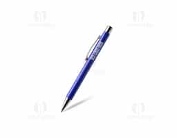 Essa caneta metálica é perfeita para tornar as anotações do dia a dia mais eficientes. Com acionamento por clique e carga esferográfica azul de 1.0mm, ela garante uma escrita suave e confortável em qualquer ocasião.