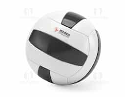 Bola de voleibol em PVC, com faixas azuis e brancas. Produto certificado conforme a portaria Inmetro nº 302 de 12/Jul/2021, garantindo segurança e qualidade. Tamanho 5, ideal para partidas e treinos.