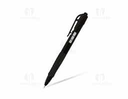 Caneta plástica com detalhe emborrachado para maior conforto na escrita. Possui carga esferográfica azul de alta qualidade, garantindo traços suaves e precisos. Seu acionamento por clique proporciona praticidade no uso diário. Leve, resistente e ergonômica, é ideal para anotações, estudos e trabalho. Design moderno e funcional, perfeita para quem busca conforto e eficiência em um único acessório.