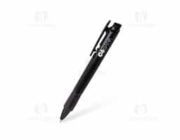 Caneta plástica com carga esferográfica azul de 1.0mm, ideal para escrita suave e contínua. Possui acionamento por clique, oferecendo praticidade no uso diário. Corpo leve e resistente, perfeita para escritório, escola ou uso pessoal.