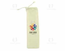 Estojo de algodão ideal para armazenar canudos reutilizáveis. Leve, resistente e ecológico, é perfeito para transportar seu canudo de forma higiênica e prática no dia a dia. Alternativa sustentável para quem busca reduzir o uso de plástico.