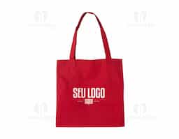 Sacola de algodão com alças resistentes costuradas na parte interna, garantindo maior durabilidade e acabamento discreto. Ideal para uso diário, compras ou ações promocionais, é uma alternativa ecológica e reutilizável ao uso de sacolas plásticas.