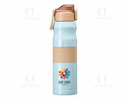 A squeeze térmica que vai te acompanhar em todos os momentos! Com 550ml de capacidade, ela é feita em inox SUS 304, trazendo resistência e praticidade para o dia a dia. A tampa rosqueável plástica com trava garante aquele toque de segurança, e a alça flexível facilita o transporte para qualquer lugar. Além disso, conta com um detalhe emborrachado removível, oferecendo uma pegada firme. Leve, prática e cheia de estilo para uma hidratação com muito mais conforto!