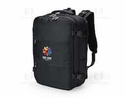 Versátil e completa, essa mochila de 41 litros é a escolha ideal para viagens, transporte de materiais de trabalho, estudo e todos os momentos do dia a dia! Com compartimentos inteligentes, ela oferece mais organização e segurança, além de resistência à água. Produzida em poliéster, são seis compartimentos, incluindo um para itens molhados, um exclusivo para tênis, um espaço amplo para roupas e documentos com entrada USB, um compartimento para notebook de até 15,6” e um bolso antifurto para maior proteção. Expansível e prática, conta ainda com fivelas ajustáveis, alças reguláveis que distribuem o peso de forma equilibrada, bolso lateral para garrafa, costas acolchoadas e engate para mala de viagem. Funcionalidade e conforto para qualquer ocasião!