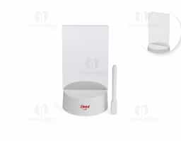 Luminária de LED com tela acrílica 3D ideal para deixar recados, lembretes ou desenhos. Conecta-se via cabo USB integrado à base plástica e acompanha caneta com apagador. Une iluminação e funcionalidade, tornando o ambiente mais aconchegante e interativo.