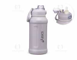 Garrafa térmica inox de 850ml com parede dupla e isolamento a vácuo, ideal para conservar a temperatura dos líquidos. Possui tampa plástica com alça reforçada, trava de segurança no bocal e canudo reutilizável. Design esportivo e robusto, pensada para uso prático no dia a dia.