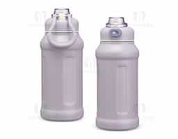 Garrafa térmica inox de 850ml com parede dupla e isolamento a vácuo, ideal para conservar a temperatura dos líquidos. Possui tampa plástica com alça reforçada, trava de segurança no bocal e canudo reutilizável. Design esportivo e robusto, pensada para uso prático no dia a dia.
