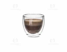 Conjunto com 2 copos de vidro borossilicato com parede dupla, que mantém a temperatura da bebida por mais tempo e evita queimar as mãos. Ideais para café, espresso e bebidas quentes ou frias. Cada copo tem capacidade de até 80ml. Design moderno, resistente a choques térmicos e perfeito para uso diário ou como brinde sofisticado.