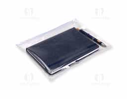 Pasta confeccionada em plástico transparente resistente, com fechamento zip zap deslizante que garante praticidade e segurança para documentos. Ideal para organização no dia a dia corporativo, é uma opção funcional e de ótimo custo-benefício como brinde promocional.