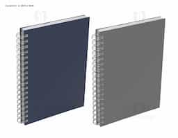Caderno planner com capa rígida em PU de 2mm em formato espiral. Contém 90 folhas brancas de 95g/m². Folhas estruturadas em formato de planner para anotações e gestão da rotina.
Contém folha de dados pessoais, folha com calendários  de 2025 à 2028 e espaço para anotações mensais.