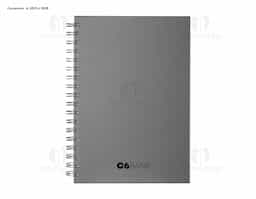 Caderno planner com capa rígida em PU de 2mm em formato espiral. Contém 90 folhas brancas de 95g/m². Folhas estruturadas em formato de planner para anotações e gestão da rotina.
Contém folha de dados pessoais, folha com calendários  de 2025 à 2028 e espaço para anotações mensais.