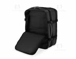 Mochila Pasta confeccionada em poliéster 600D resinado, com dois bolsos frontais e expansor. Possui três engates rápidos, engate para mala de viagem, além de alças de mão e de ombro acolchoadas para maior conforto. Conta com dois compartimentos internos para pequenos objetos, tablet e notebook de até 15,6”, além de elástico interno para manter as roupas no lugar.

Volume: 22L (Sem Expansor)
Volume: 31L (Com Expansor)