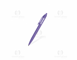 Caneta confeccionada inteiramente em plástico, com acionamento por clique e carga esferográfica azul 1.0mm. Oferece escrita suave e contínua, com design leve e funcional. Brinde corporativo prático, ideal para ações promocionais, eventos e uso diário.