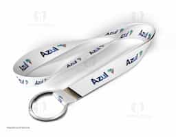 Cordão com argola simples - 85cm X 2,5cm